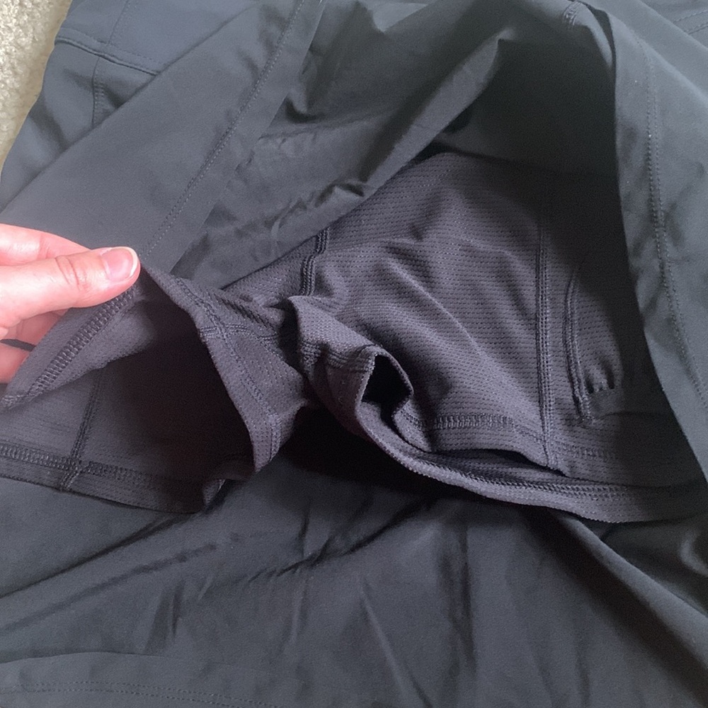 Girls Athleta Black Half Skort Size Large 12 - Picture 4 of 5